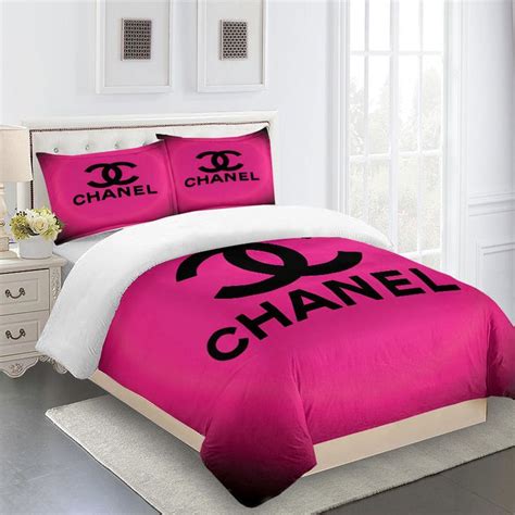 chanel bed sheet|cheap chanel comforter set.